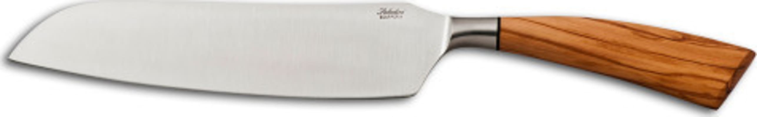 Saladini Santoku 21 cm - Ólífuviður
