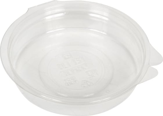 Salatskál 130ml hringlaga áfast lok 480stk