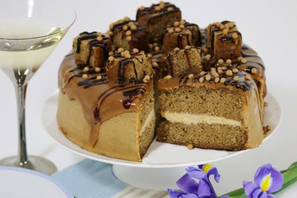 Saltkaramellukaka 14 sneiðar