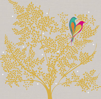 Sara Miller-Gjafak 138x138mm. Love birds