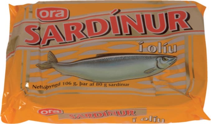 Sardínur í olíu Ora 106g