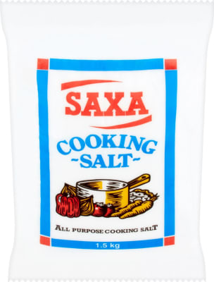 Saxa borðsalt 1,5kg (6 stk/ks)