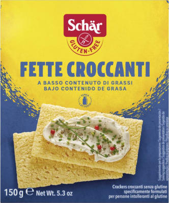 Schar hrökkbrauð fette croccanti 6x150g