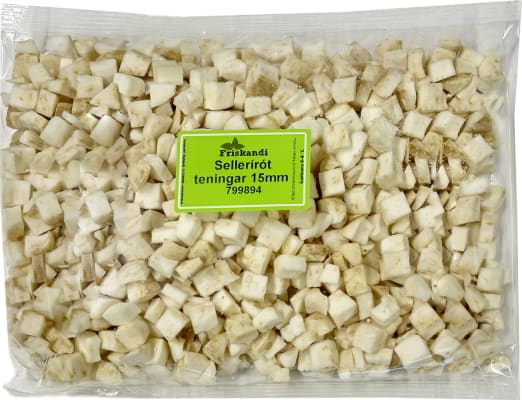 Sellerírót teningar 15mm - Sérpöntun