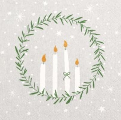 Serv. Delicate Wreath 33×33 (12)