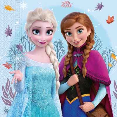 Servíettur Frozen Idyllic Wonder 20stk 33×33 (12)