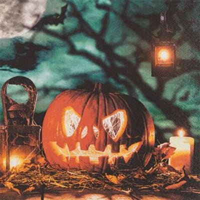 Servíettur Halloween 33×33 (12)
