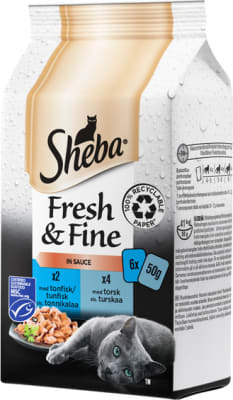 SHEBA F&F Fish 6x50gr.