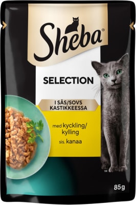 SHEBA SLICED CHICKEN 85 GR