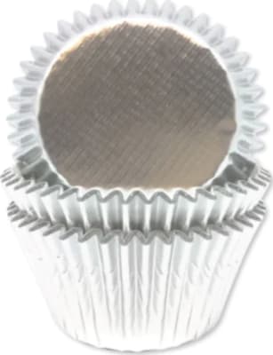 Silver Foil Petit Four Cases in Rip-Top-CDU (16)