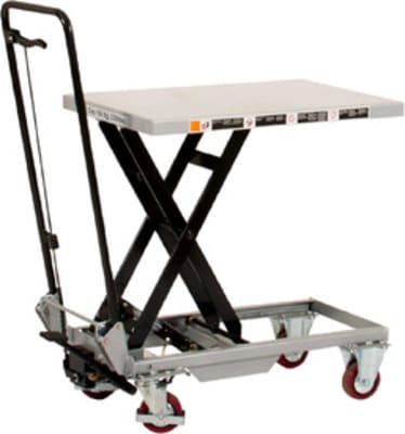 Silverstone Lyftiborð BS15 700x450mm. 150 kg.