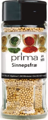 Sinnepsfræ 55g *10 glös
