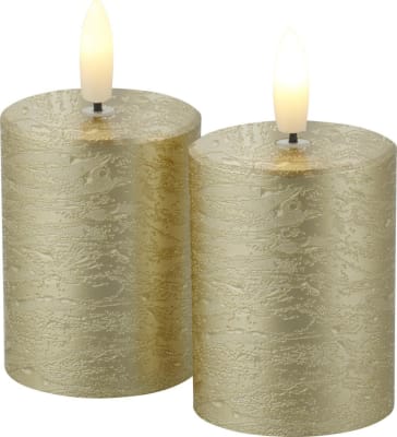 Sirius Sille kerti 6,5cm 2stk gull
