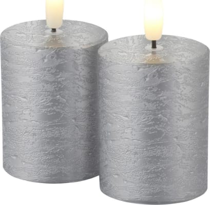 Sirius Sille kerti 6,5cm 2stk silfur