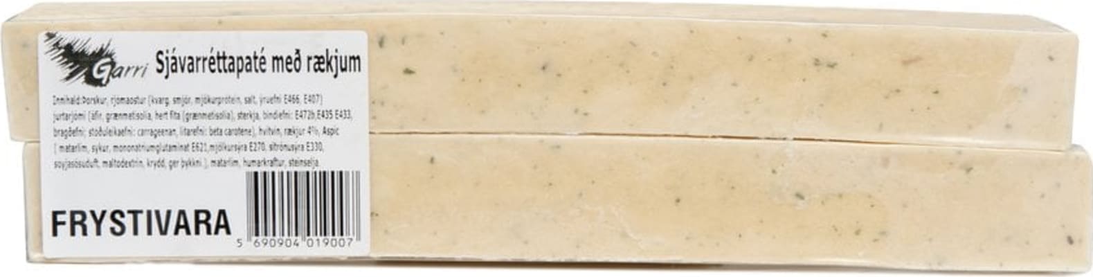 Sjávarréttapaté uþb 800g