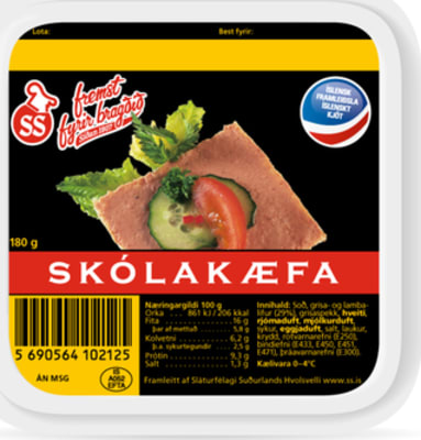 Skólakæfa 180 gr