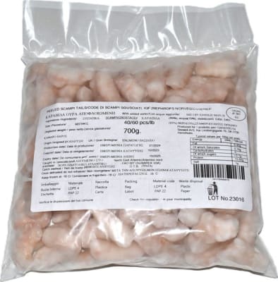 Skelfléttur humar 40/60 700g