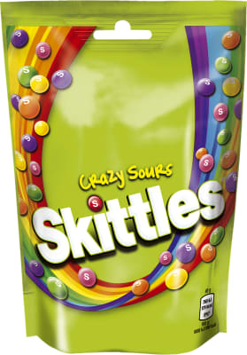 Skittles Crazy Súrt Ávaxtahlaup