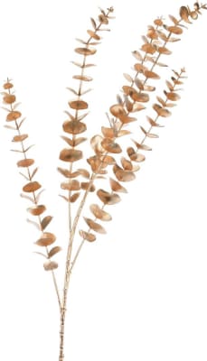 Skrautgrein 85cm eucalyptus gold