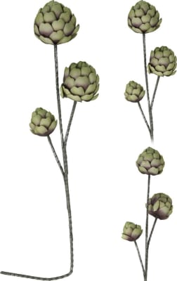 Skrautgrein Artichoke 96cm green