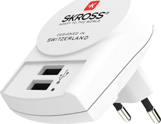 Skross Hleðslutæki 2 x USB-A