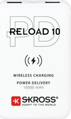 Skross Reload 10 Ferðarafhlaða Wireless Qi PD