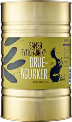 Smáar gúrkur sýrðar 4,3kg