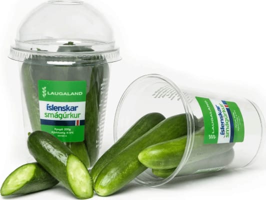 Smágúrkur í boxi 200gr