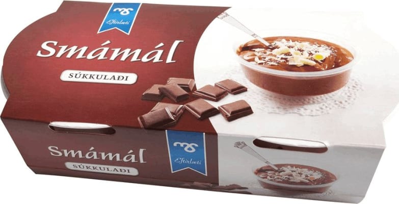Smámál súkkulaði 2x125 ml
