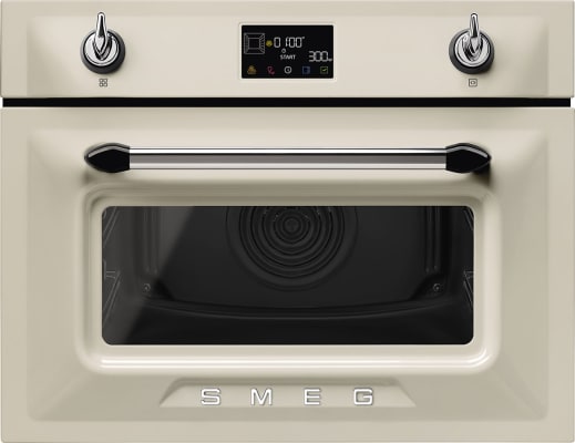 Smeg Combi örbylgjuofn Kremaður Victoria
