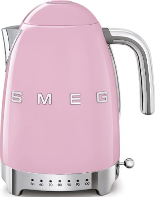 Smeg hraðsuðuketill með hitastýringu - Bleikur.