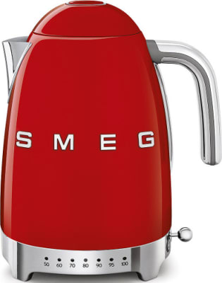 Smeg hraðsuðuketill með hitastýringu - Rauður