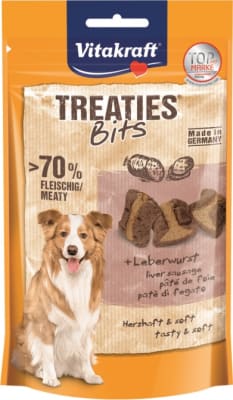 Snakk Bits  Liver sausage  Hundasnakk 120g