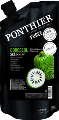 Soursop púrra 10% 1 kg