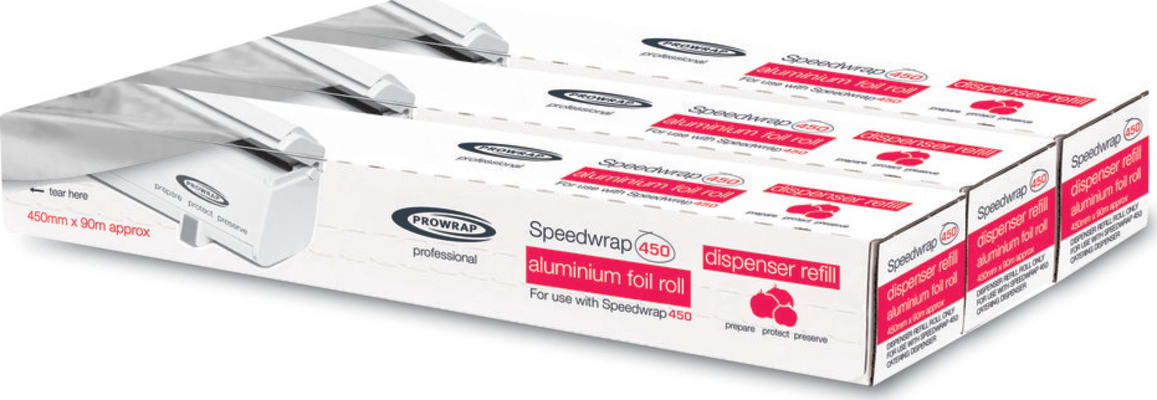 Speedwrap álpappír 45cm x 50m 18my 3 rúllur
