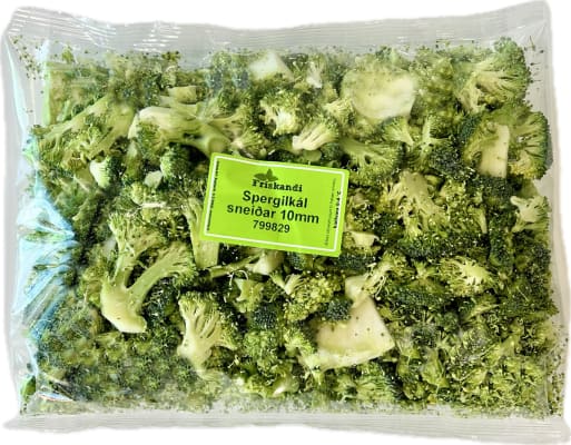 Spergilkál sneiðar 10mm - Sérpöntun