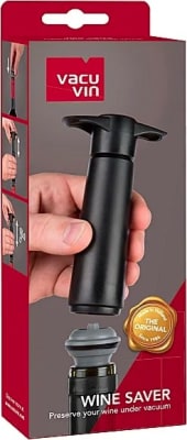 Spiegelau Vacu vínpumpa + 2 tappar