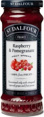 St.Dalfour Hindberja- og granateplasulta 284g