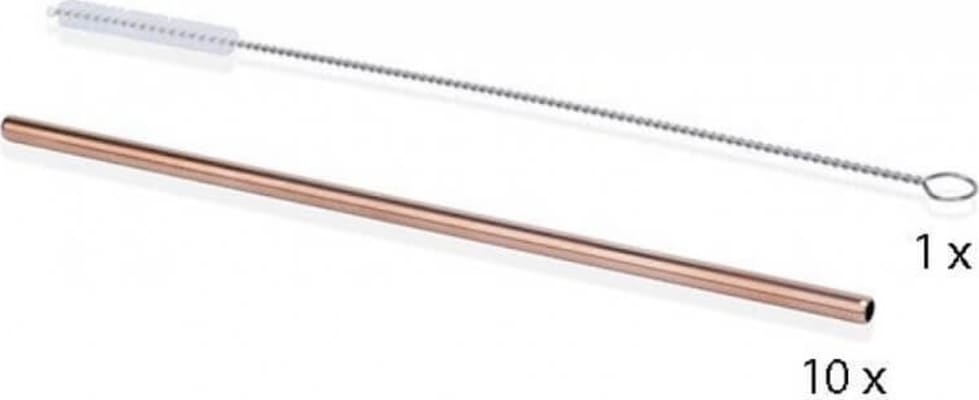 Stálrör kopar 21 cm – 10 stykki
