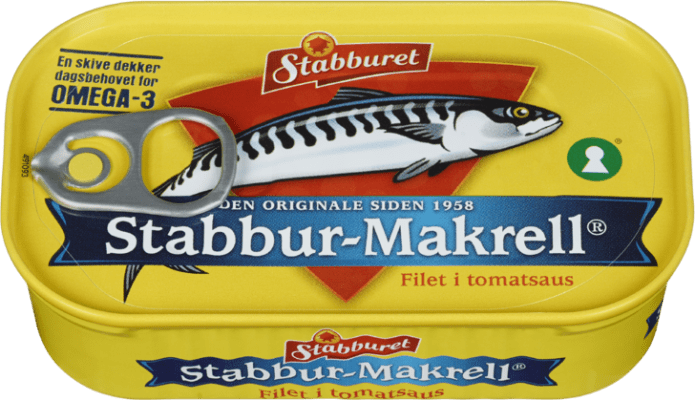 Stabbur Makríll í tómat 110g (20)