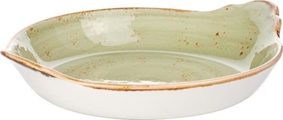Steelite CRAFT diskur með höldum 21 cm - Green