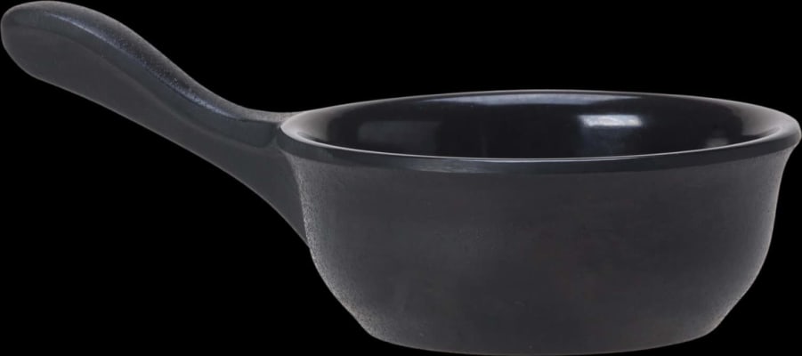 Steelite melamine panna svört 8 x 3 cm