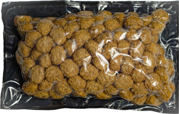 Steiktar hakkbollur fulleldað - Frystivara