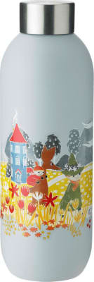 Stelton Keep Cool flaska 0.75L Moomin soft sky