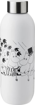 Stelton Keep it cool Moomin flaska 0,75L soft white