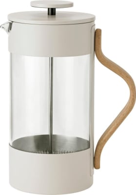 Stelton Pressukanna 1ltr með viðarhandfangi sand