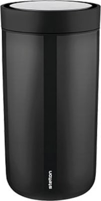 Stelton To go bolli 0,2L svartur