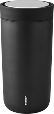 Stelton To go bolli 0,4L black/metallic