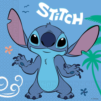 Stitch and Angel servíettur 33×33 20st (12)