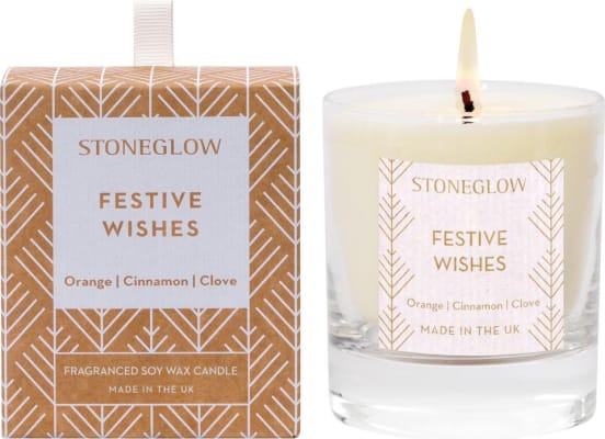 Stoneglow Ilmkerti Festive Wishes 30h - Orange, cinnamon & clove